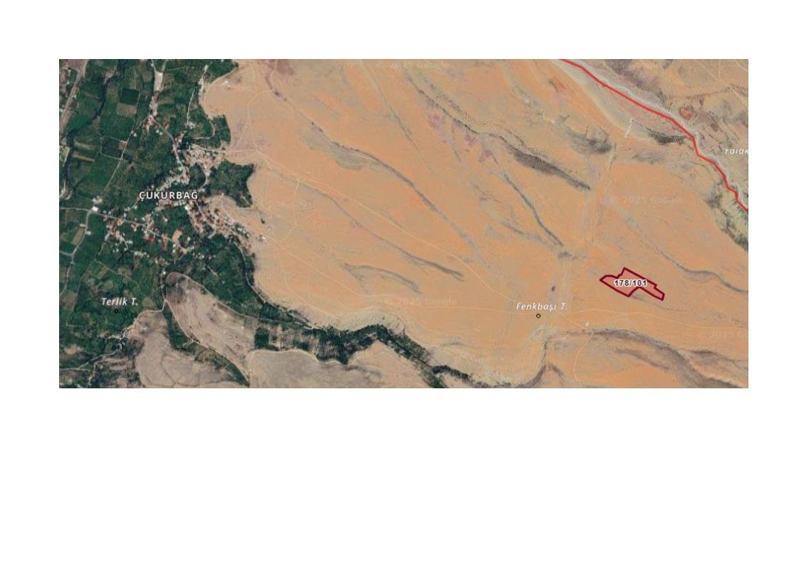 ÇUKURBAĞ KÖYÜNDE EMLİ VADİSİNE YAKIN TARLA 23.666m² - Niğde Çamardı Satılık | Turasan Emlak